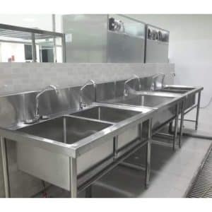 CHẬU RỬA INOX 2 HỘC